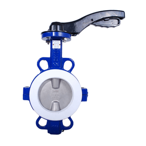 Затвор дисковый тип баттерфляй с прокладкой из ПТФЭ (PTFE) NST-WT1 DN300