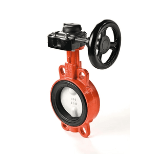 Затвор дисковый тип баттерфляй с покрытием ПТФЭ NST-WT DN350