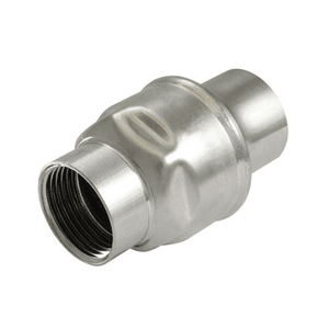 Клапан обратный вертикальный из н/ж стали NST-40P 3/8″