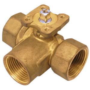 Кран шаровой 3-ходовой T-типа с электрическим приводом NST-EA3YT 1/2″