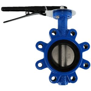 Затвор дисковый тип баттерфляй LUG с прокладкой из ПТФЭ (PTFE) NST-LT1 DN300