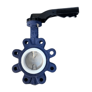 Затвор дисковый тип баттерфляй LUG с прокладкой из ПТФЭ (PTFE) NST-LT1 DN80