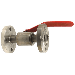Кран шаровой двухсекционный фланцевый с верхним фланцем н/ж 304/316 NST-2PF DN25